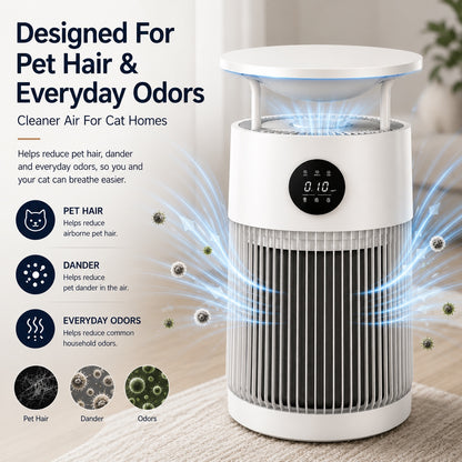 PET AIR S2 Smart Pet Air Purifier With Integrated Cat Lounge