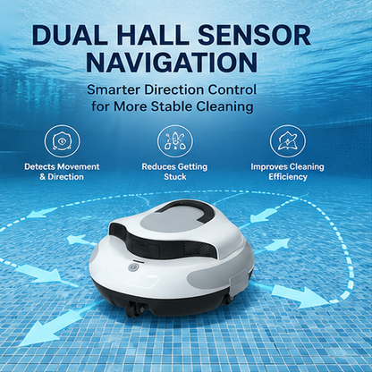 POOL BOT S1 Cordless Robotic Pool Cleaner for Above-Ground & In-Ground Pools